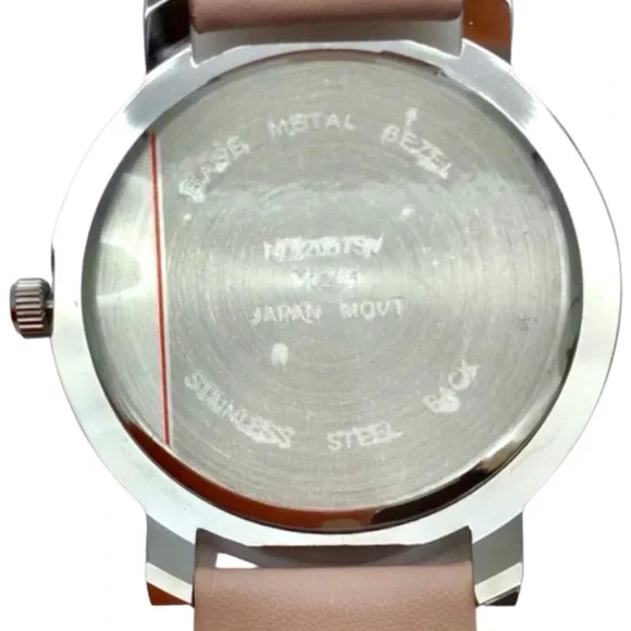 Pink Faux Leather Band Watch (NWOT) - Picture 6 of 7